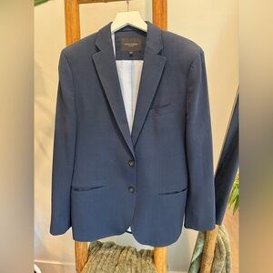 Banana Republic Tailored Navy Blazer